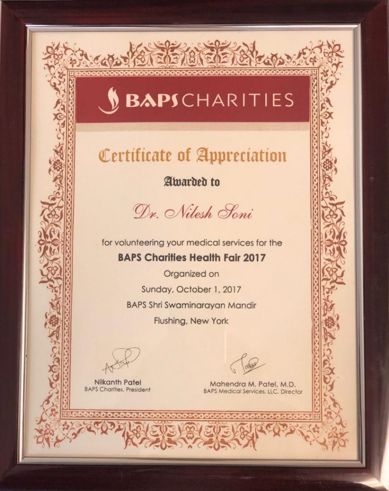 BAPS Shri Swaminarayan Mandir recognition