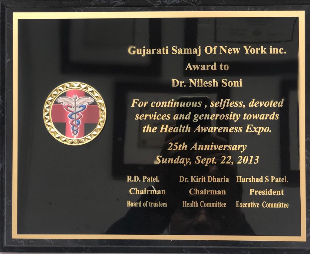 Gujarati Samaj of New York recognition