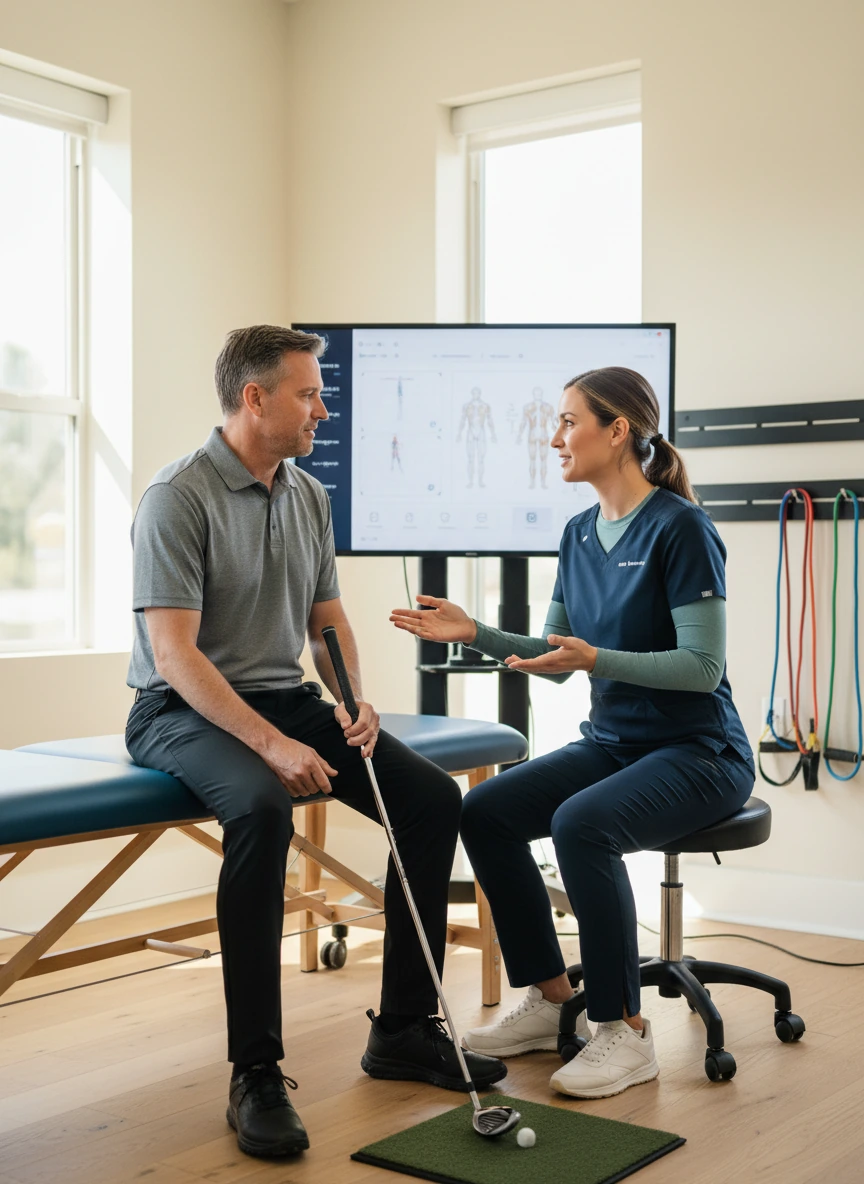 Golf performance rehabilitation Dynamic Physical Therapy Queens Long Island