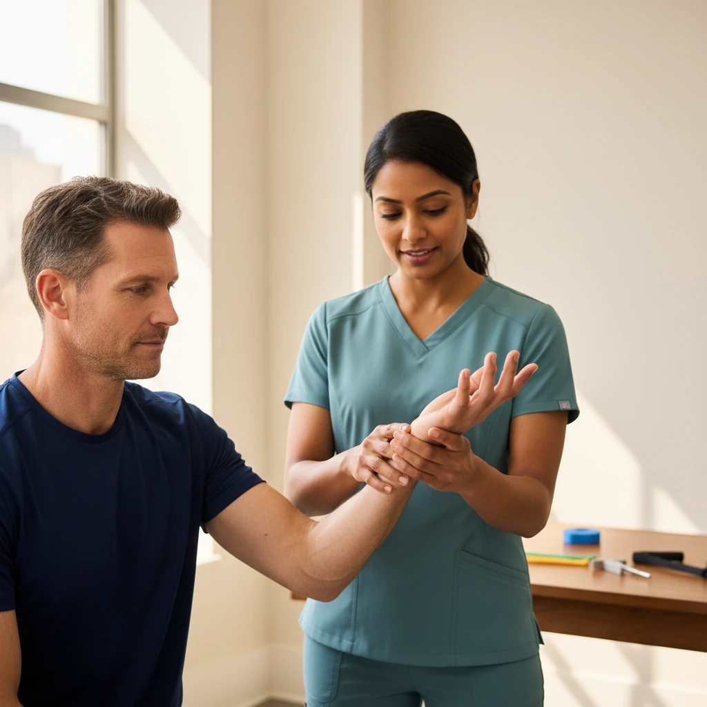 Hand therapy treatment at Dynamic Physical Therapy Queens Long Island
