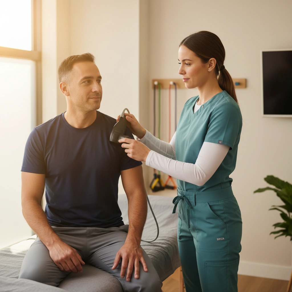 Musculoskeletal ultrasound point of care imaging Dynamic Physical Therapy Queens Long Island