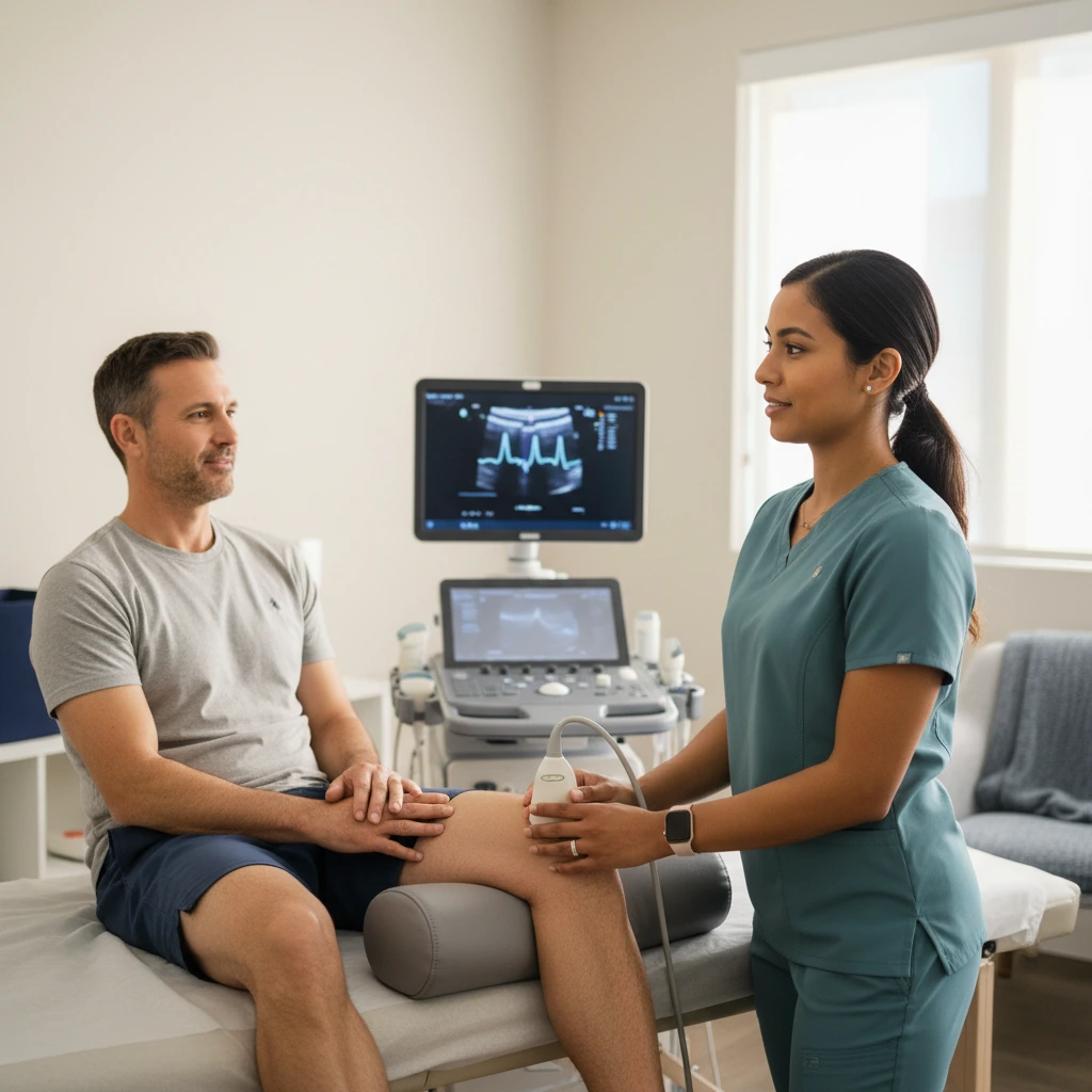 Musculoskeletal ultrasound MSKUS at Dynamic Physical Therapy Queens Long Island