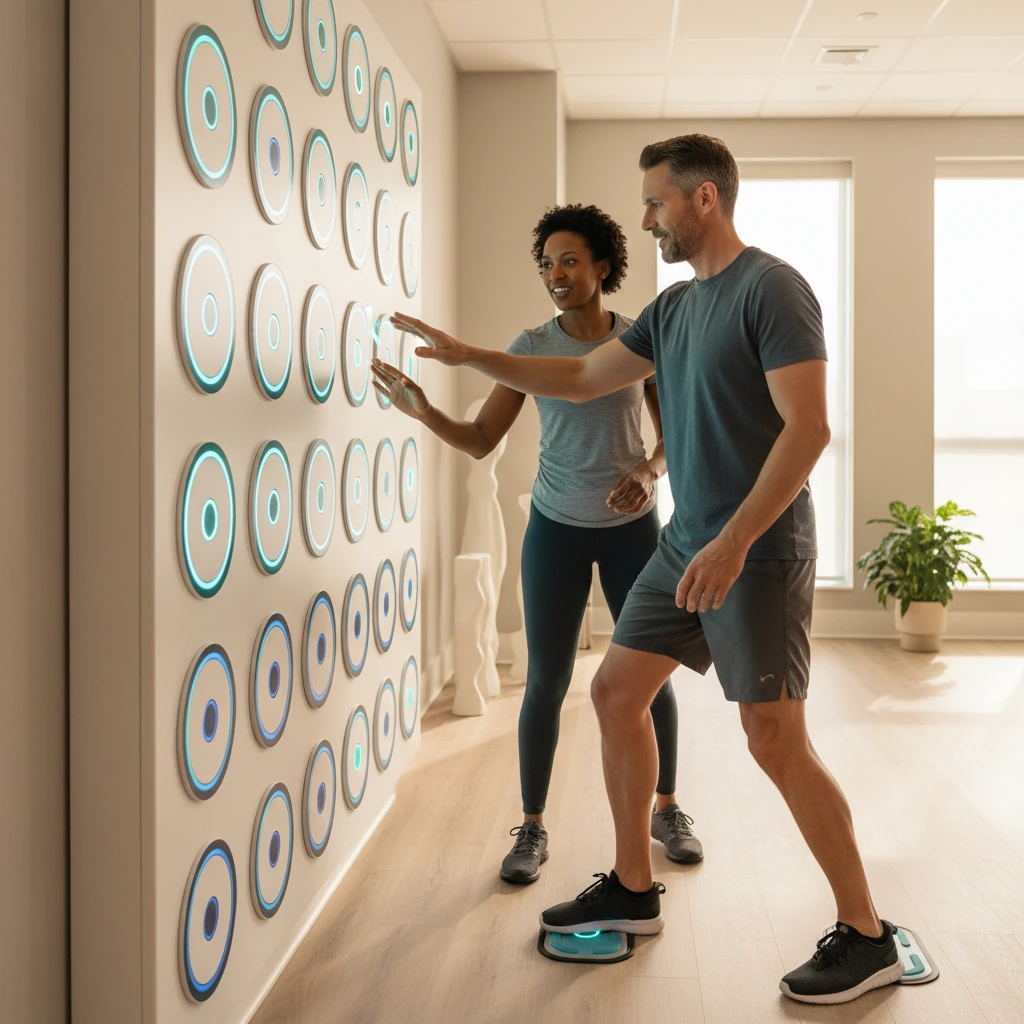 SMARTfit cognitive motor training session at Dynamic Physical Therapy Queens Long Island