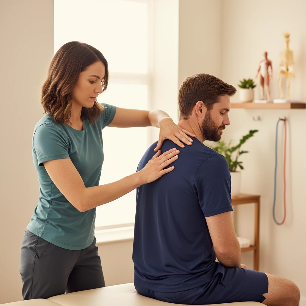 Trigger point therapy and myofascial release at Dynamic Physical Therapy Queens Long Island