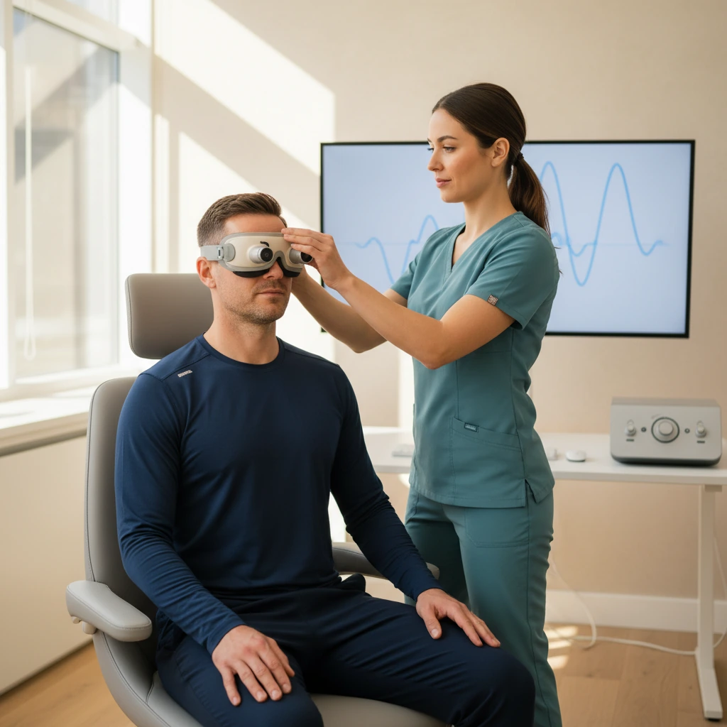 VNG vestibular dizziness testing Dynamic Physical Therapy Queens Long Island