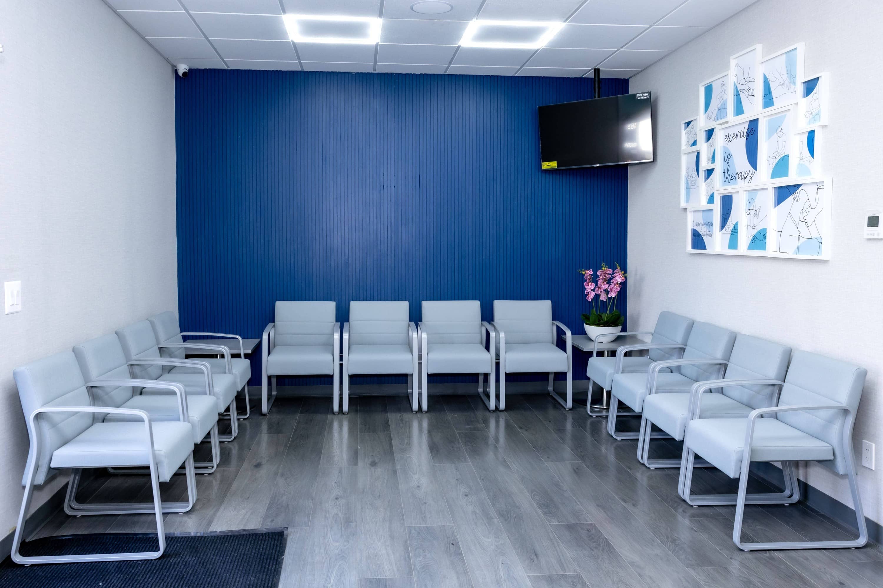 Dynamic Physical Therapy Hicksville treatment and exercise area