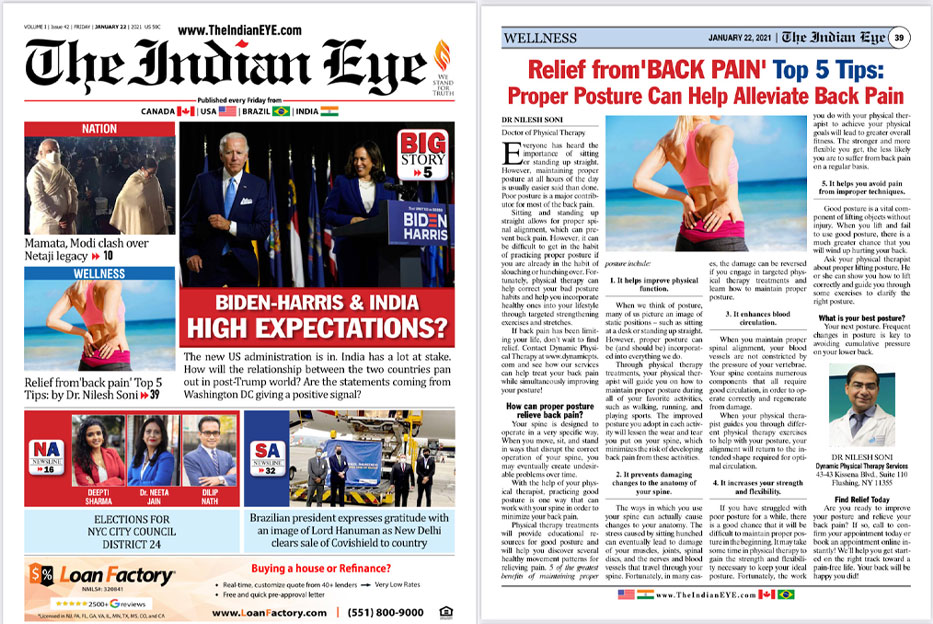 Dynamic Physical Therapy article